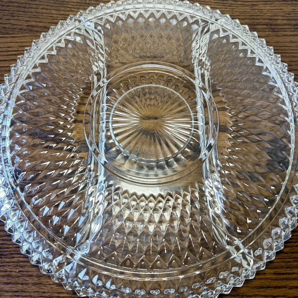 Vintage WEXFORD Style Relish Serving Tray Platter Plate 11